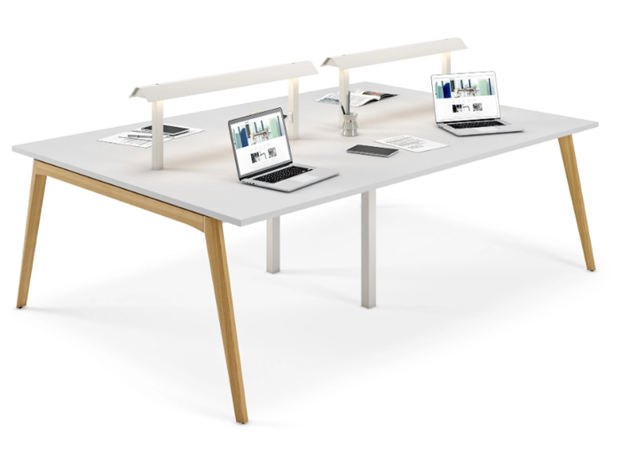 ACCADEMIA - Multiple wooden office desk _ Cider Edition